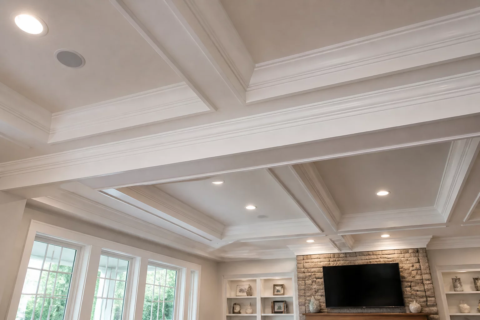 Concealing Structural Beams Elegantly
