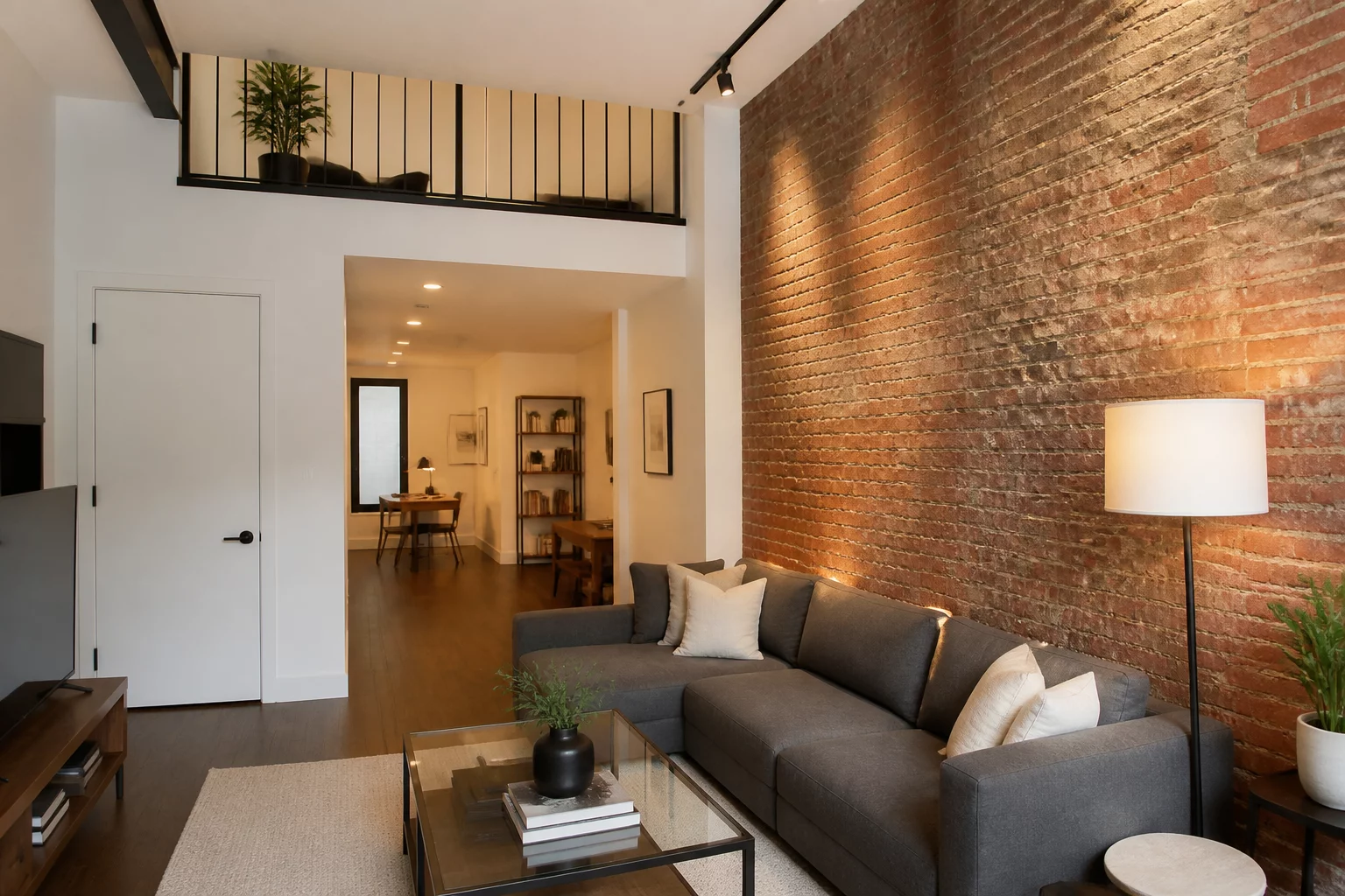 Designing Around Exposed Brick Walls