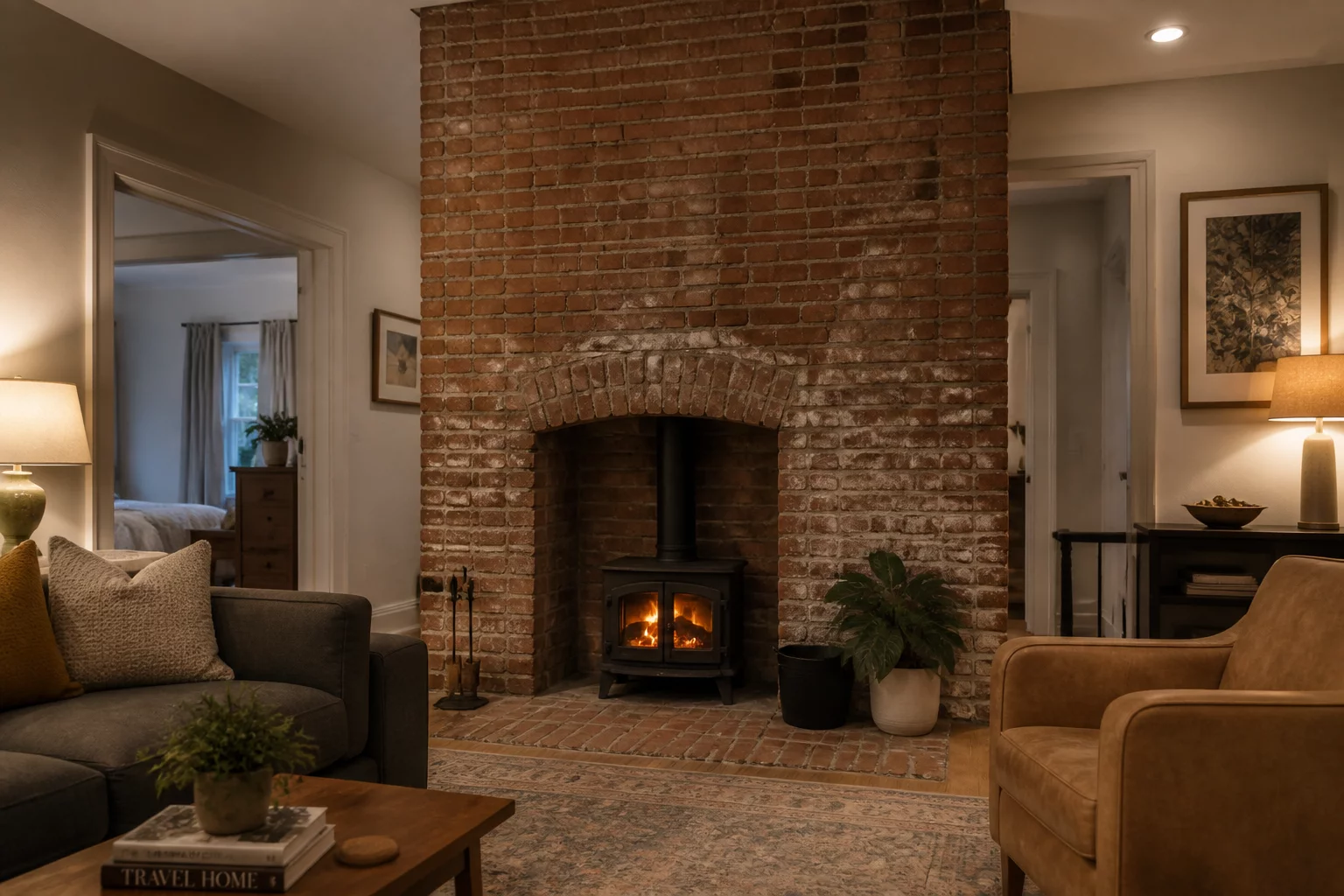 Chimney Living Room Flow Case