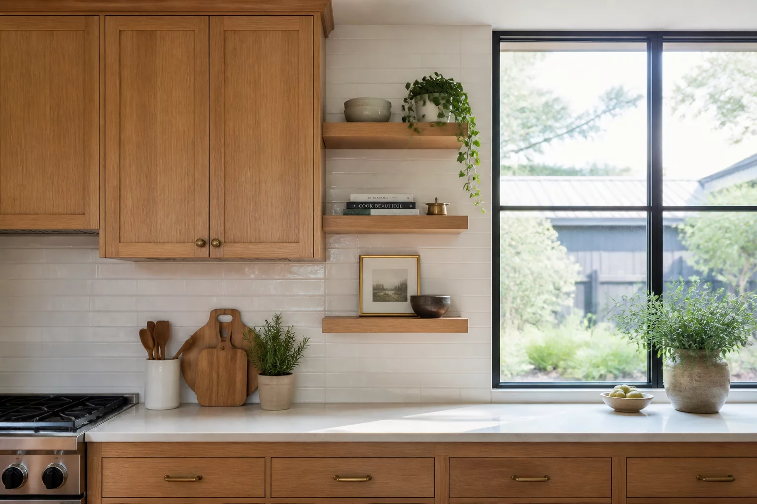 Kitchen Cabinet Window Constraint