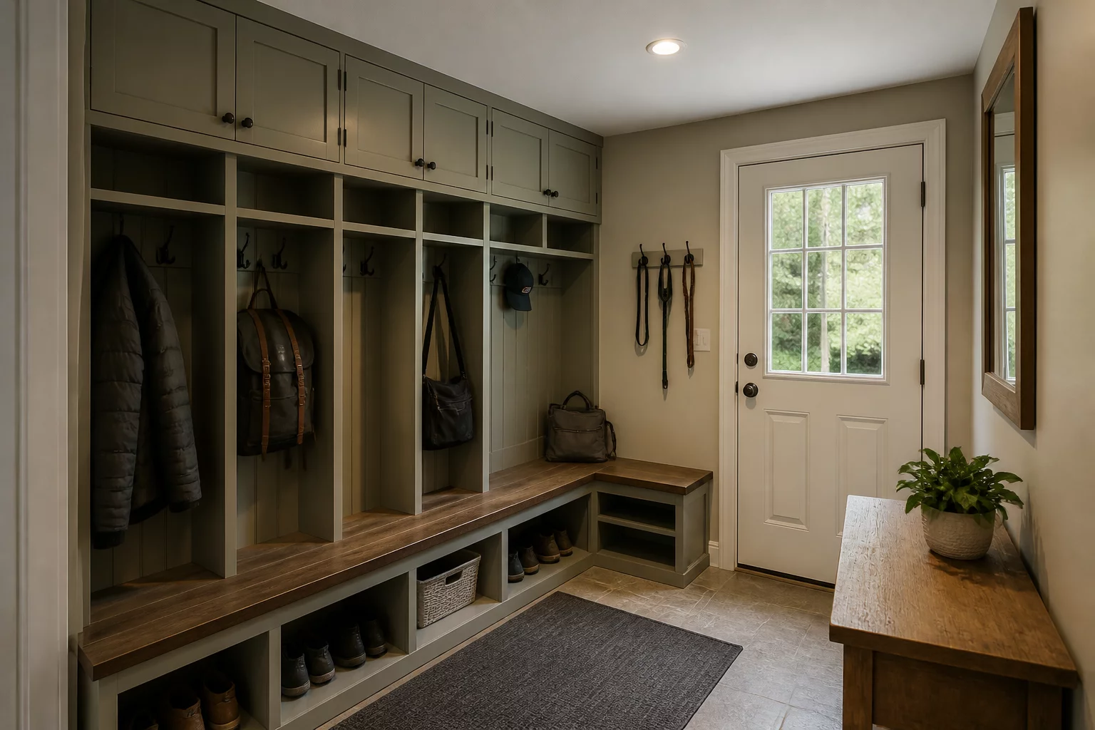 Adapting to Fixed Exterior Door Locations